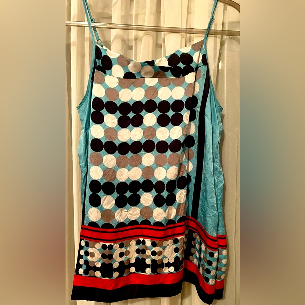 Fun, silk Cami from Cabi. Size small